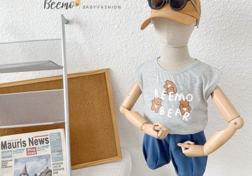 BỘ BEEMO BEAR COTTON NGỘ NGHĨNH