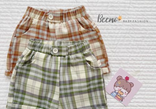 QUẦN THÔ KẺ CARO VINTAGE